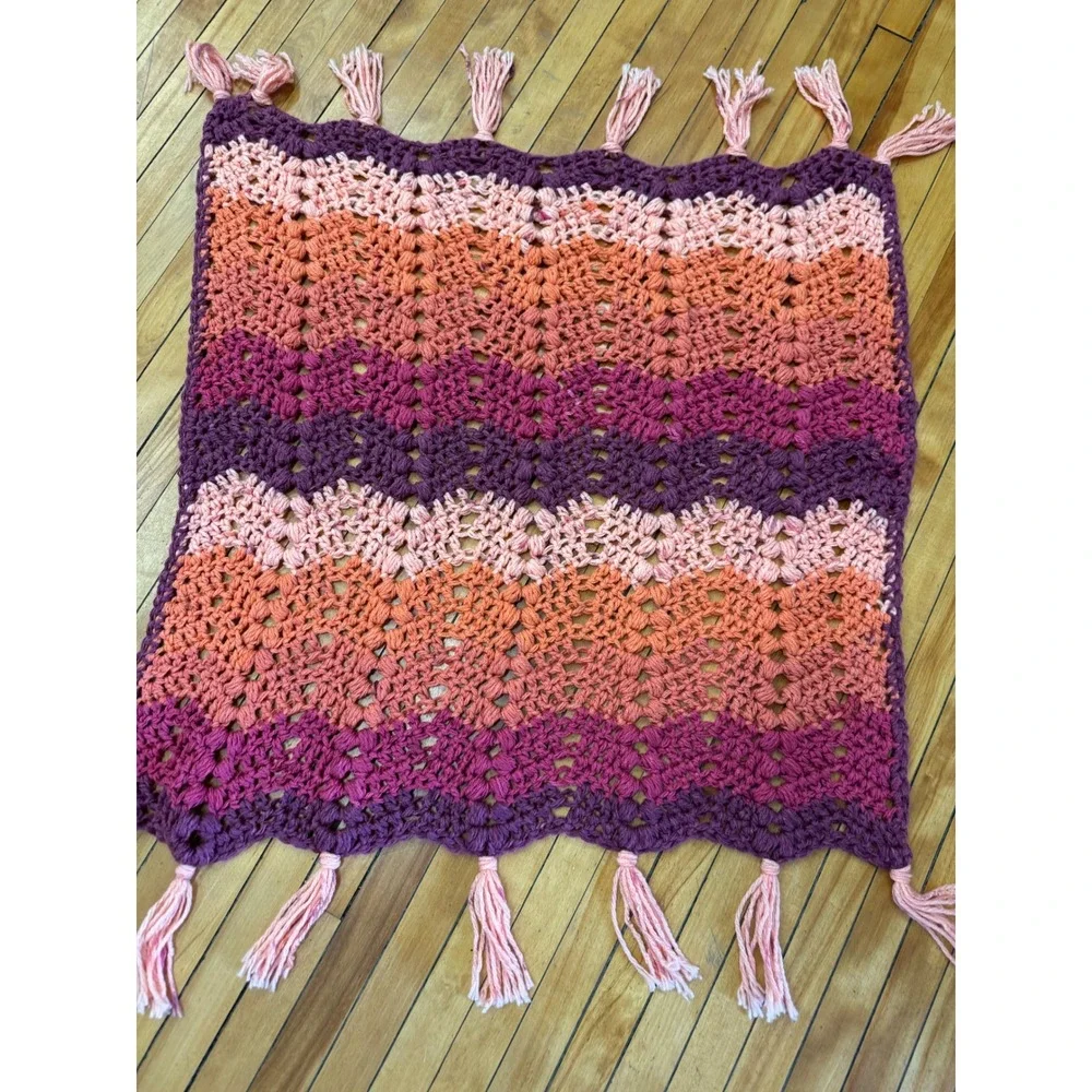 Crochet Granny‎ Blanket Scarf Shawl